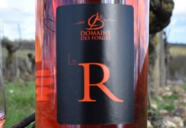 Le R Cabernet Rosé Moelleux du Domaine des Forges dans le Val de Loire